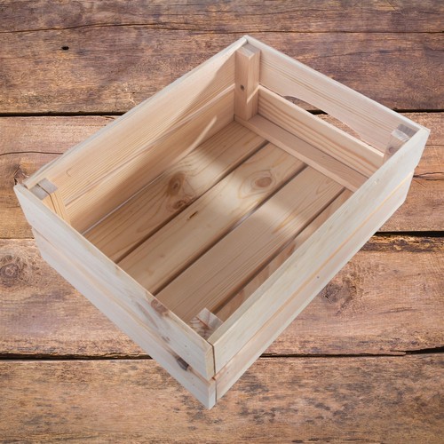 Cassa legno poco profondo - cassa, in