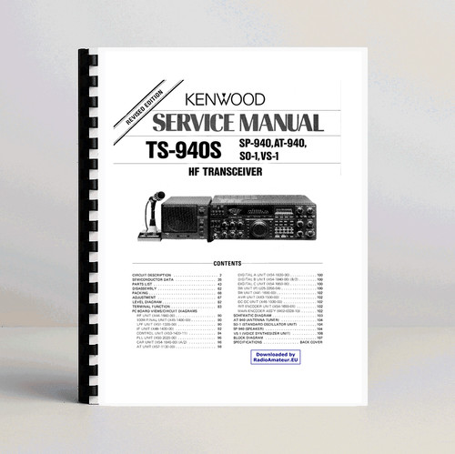 Kenwood 940s manuale - kenwood,