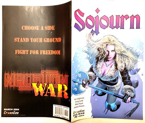 Sojourn crossgen comics - -,
