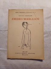 libro antico AMEDEO MODIGLIANI di GIOVANNI SCHEIWILLER 1935 MILANO
