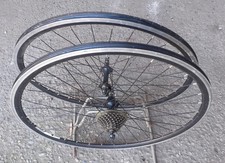 Coppia Ruote 700c (28") per Bici Corsa/Ibrida | Mozzi QUANDO | Cassetta 8 Veloci