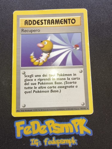 Recupero rara addestramento - recupero,