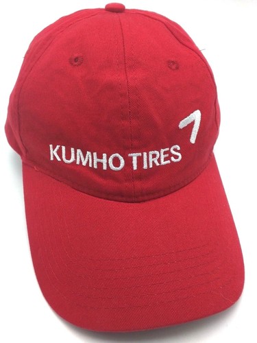 Kumho tires hat red adjustable - kumho,