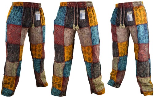 Pantaloni patch elasticizzati - pantaloni,