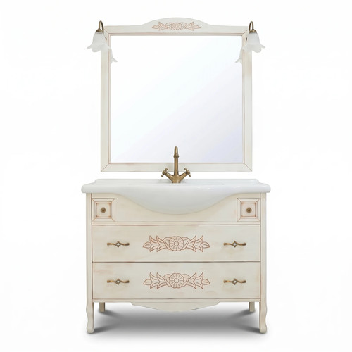 Mobile bagno 105 terra - cm,