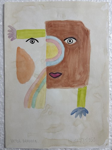 Victor brauner disegno - brauner, su