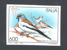 1995 Italia, 600 lire non dentellate, n. 2178Ba, MNH**