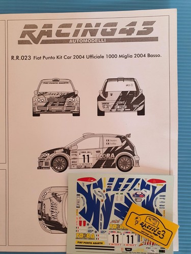 Decals fiat punto kit car - punto,