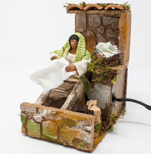 Pastore per presepe - pastore, in