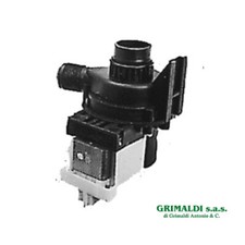 MOTOPOMPA SCARICO ATTACCO CON CONNETTORE LAVATRICE REX ZANUSSI ELECTROLUX 