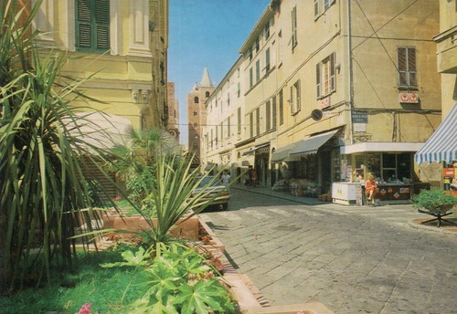 Cartolina albenga chiosco - cartolina,