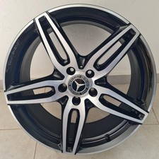 1 cerchio lega mercedes benz classe e amg r19 nero diamantato  ls005296