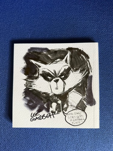 Lee garbett original pencil - lee,