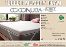 Topper materasso Memory Foam