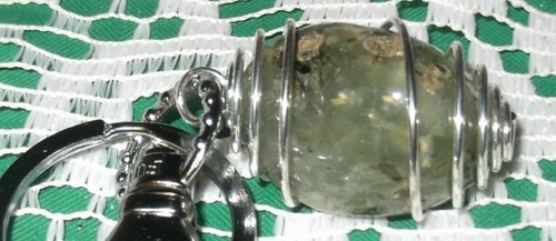 Portachiavi prehnite spirale - portachiavi,