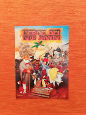 PICCOLA LOCANDINA FILM "L'EROE DEI DUE MONDI" Rifilata da rivista 2004