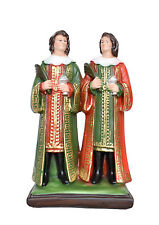 Saint Cosmas and Damian resin statue cm. 25 (9,84'')