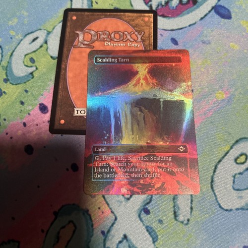Scalding tarn full art foil - scalding,