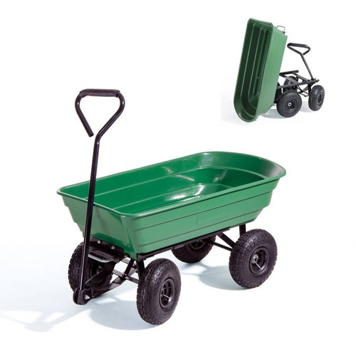 Carrello ribaltabile con vasca - con,
