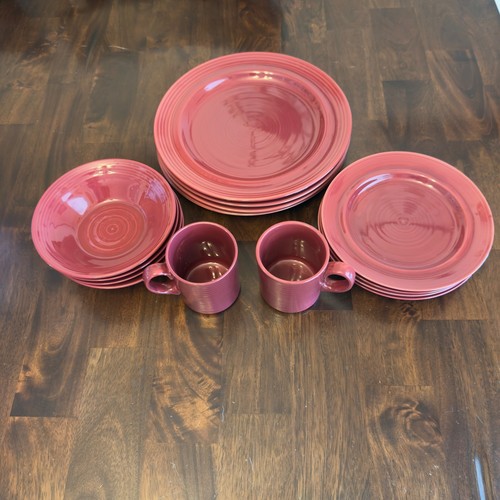 Pier set posate rosso - 1, di