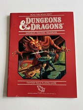 Dungeons and Dragons Dungeon Masters Rulebook TSR 1983