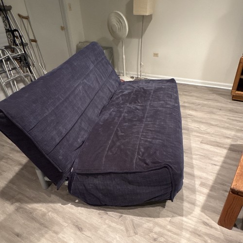 Ikea blue fabric - blue, convertible