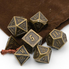 Set dadi metallo - dadi,