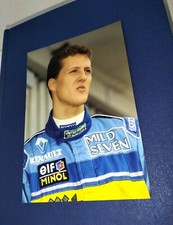 Fotografia A Colori Pilota Formula Uno Michael Schumacher Con Tuta Team Renault