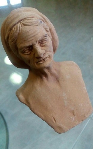 Testa terracotta - 1x,