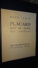 Envois rené char - de,