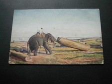 Vintage Burma Postcard