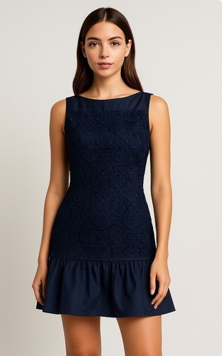Mini abito moncler blu navy - mini,