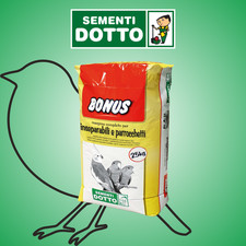 Mangime completo per inseparabili e parrocchetti 25kg Bonus SD8 (Sementi Dotto)