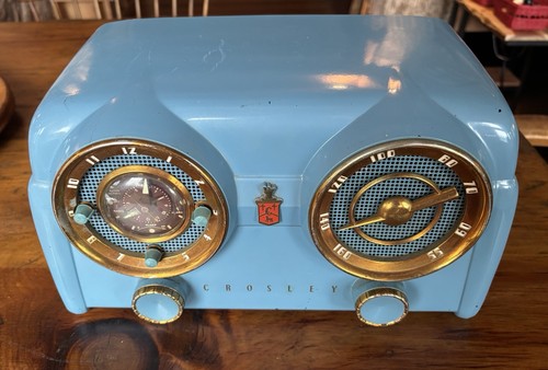 Crosley ice blue metallic - ice, &