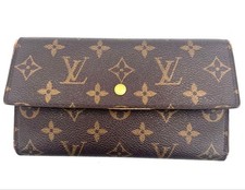 Portafoglio lungo Louis Vuitton Porte Tresor International Monogram M61215 ma...