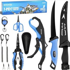 Kit Attrezzi da Pesca 7 Pezzi