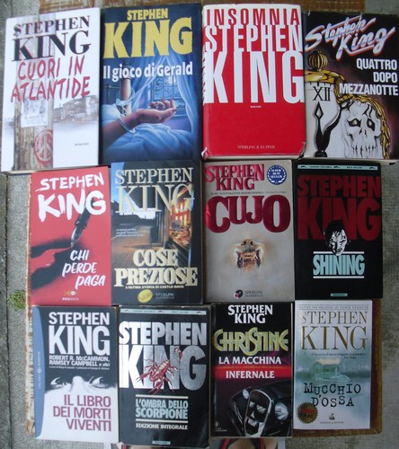 Lotto libri horror stephen - lotto,