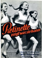 Brochure KODAK RETINETTE II fotocamera brochure anastigmat del 1939 rara! (Y5073