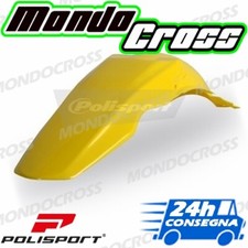 Parafango posteriore POLISPORT Giallo rm01 SUZUKI RM 125 2003 (03)!