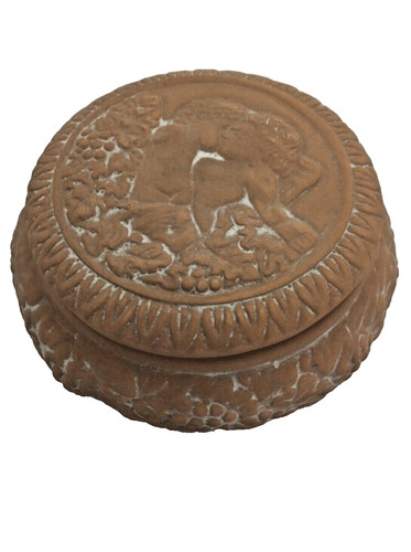 Scatolina vintage ceramica con - scatolina,