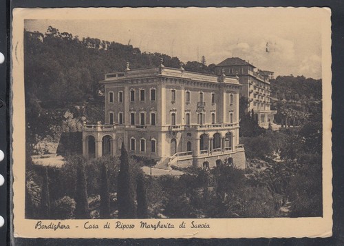 Cartolina bordighera casa - casa, di