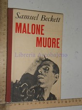 SAMUELE BECKETT - MALONE MUORE - SUGAR EDITORE, 1960