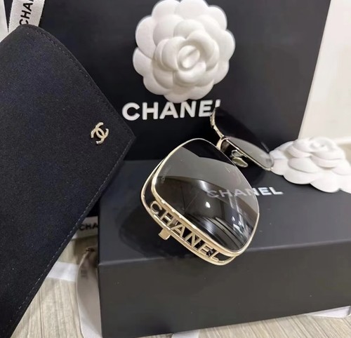Chanel sunglasses metal gold - sunglasses,