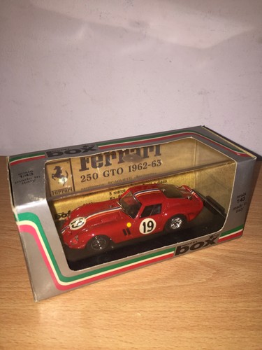 Model box ferrari 250 gto - box, 1:43