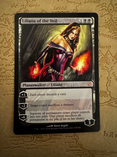 Mtg liliana del velo - mtg,