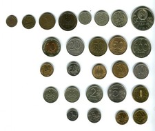 RUSSIA - LOTTO 27 MONETE DIVERSE