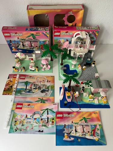 Lego town paradisa poolside - lego, paradisa: