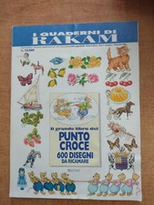 I QUADERNI DI RAKAM - IL GRANDE LIBRO DEL PUNTO CROCE - 600 DISEGNI DA RICAMARE