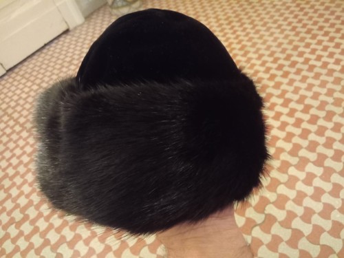 Woman hat vintage - hat, fur