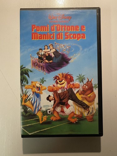 Vhs disney pomi ottone - disney, d’ottone